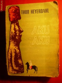 THOR HEYERDAHL  -  AKU-AKU   ed . 1961 foto