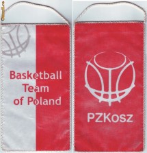 Fanion ( 117 ) - BASCKETT - Polonia ( fanion  matase ) foto