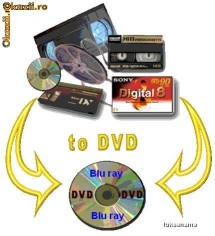 Transfer casete video NTSC :VHS , HI8 , 8mm , Digital8 , miniDV pe DVD foto