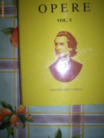 Mihai Eminescu-OPERE(volumul 5) foto