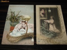 CARTI POSTALE 1906=1904  2 BUC foto
