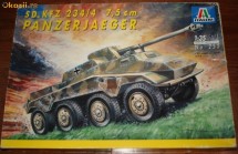 + Macheta 1/35 Italeri 255 - Panzerjaeger Sd.kfz 234/4  + foto