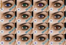 LENTILE DE CONTACT COLORATE PENTRU 12 LUNI ASPECT NATURAL + CADOU OCHELARI DE SOARE.PROMOTIE! foto