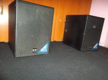 Pereche subwooferi activi DYNACORD aproape noi !! 800W RMS , cu crossover activ PowerMax 230 incorporat!! (SUB800A) foto