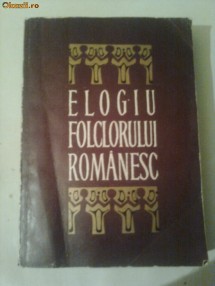 ELOGIU FOLCLORULUI ROMANESC  ~  OCTAV PAUN foto