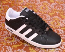 Adidasi ADIDAS STAN SMITH BLACK WHITE foto