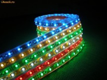 Banda LED / LEDuri SMD 3528, 60LEDuri pe metru, orice culoare, de exterior foto