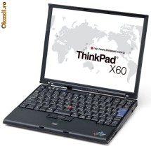 IBM ThinkPad X60 Intel CDuo 1,86Gh 1G  60G display12 Wi-Fi Licenta XP foto