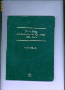 FIFTY STATE COMMEMORATIVE QUARTERS 1999-2008 ARCHIVAL QUALITY foto