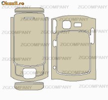 SAMSUNG C6112 ,  Folie Skinz ,profesionala,protectie,invizibila,full body,carcasa,ecran,laterale,spate,folie telefon,tableta foto