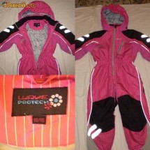 COSTUM DE SKI COPII WAVE -ski schi snowboard iarna munte trekking hiking outdoor running salomon the north face foto