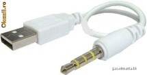 CABLU DATE SI INCARCATOR PENTRU IPOD, IPHONE SHUFFLE , livrare gratuita foto