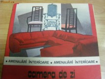 AMENAJARI INTERIOARE ,CAMERA DE ZI de Dr.arh.DANIELA RADULESCU,1988,FORMAT MEDIU foto
