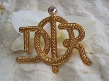 SUPERBA BROSA  ORIGINALA CHRISTIAN DIOR. foto