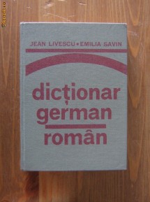 Jean Livescu - Dictionar German-Roman foto