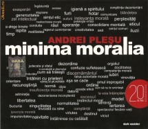 AUDIOBOOK MINIMA MORALIA de ANDREI PLESU in interpretarea autorului - ORIGINAL (Transport gratuit la plata in avans) foto
