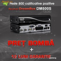 Dreambox DM500S DM 500 DM500 All Black *Super Oferta!! + Sharing 30 zile GRATUITE!!! foto