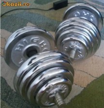 Vand set Gantere 40KG (2X20) NOI foto