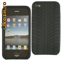 DESIGN DEOSEBIT - Husa de protectie, editie speciala TIRE - compatibila cu Apple iPhone 4 foto