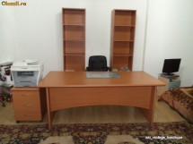 Set birou - rafturi, scaun, si organizator cu 3 sertare foto