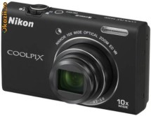 Aparat foto digital Nikon Coolpix S6200, 16MP, Negru foto