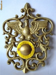 decoratiune bronz turnat, cu vulturul imperial german foto
