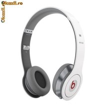 CEL MAI MIC PRET OKAZIE UNICA,Casti Monster Beats by Dr. Dre SOLO HD Albe Profesionale,noi sigilate. foto