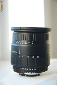 Obiectiv Sigma 28-105mm f 2,8-4 montura Nikon foto