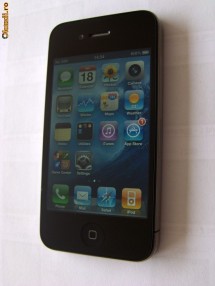 Iphone 4 16 Gb'''''Black'''''Impecabil''''Codat'''''899 ron foto