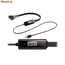 Placa de sunet externa - Creative Sound Blaster Connect HI-FI - conectare USB - la cutie - garantie - 100 lei foto