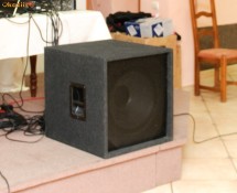Vand subwoofer BASS-REFLEX 18 Eminence OMEGA PRO 18A 800W RMS foto