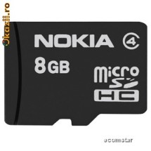MEMORIE MICRO SD/HC 4 GB MU-43 ORIGINAL NOKIA. foto