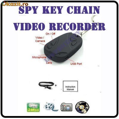 SPY CAMERA BRELOC 720X480 VIDEO 30 FPS foto mare