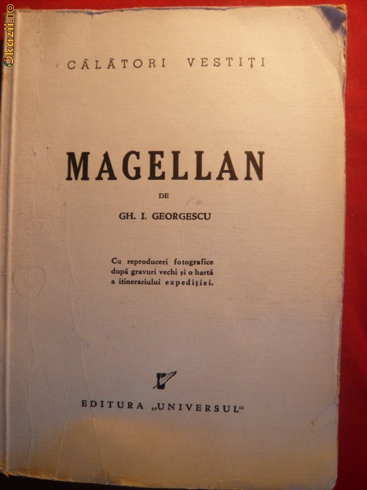MAGELLAN -  de GH.I.GEORGESCU -   ed 1943 foto mare