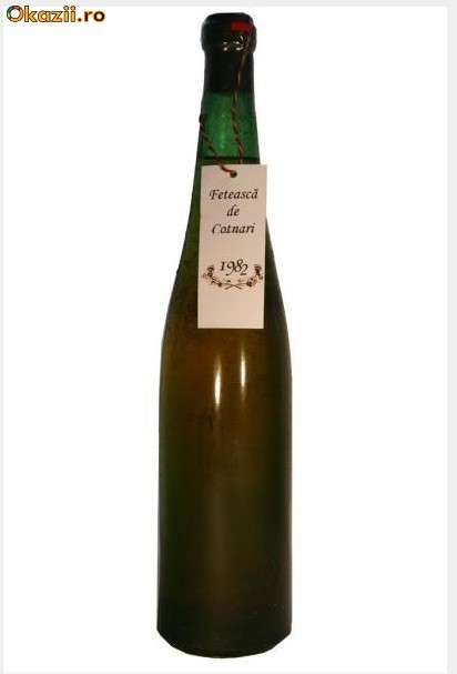 VIN VECHI Feteasca Alba Cotnari 1982 foto mare