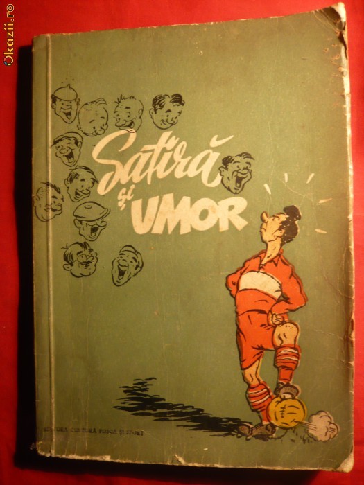 Satira si umor in Fotbal -coordonata de C.Horia si V.Kirita-1954 foto mare