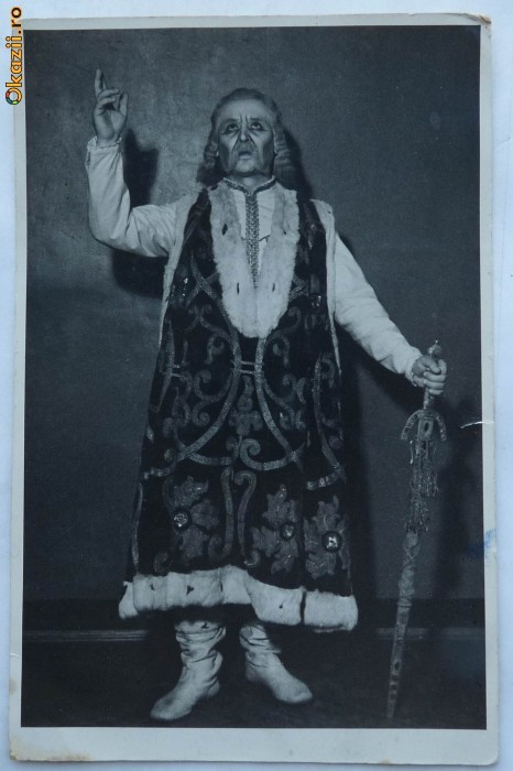 George Calboreanu , autograf pe fotografie catre varul sau Ionel , 1926 foto mare
