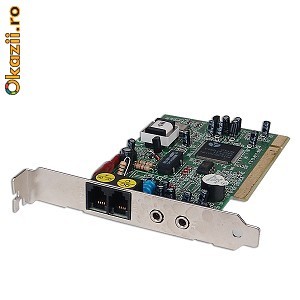 fax modem intern pci foto mare