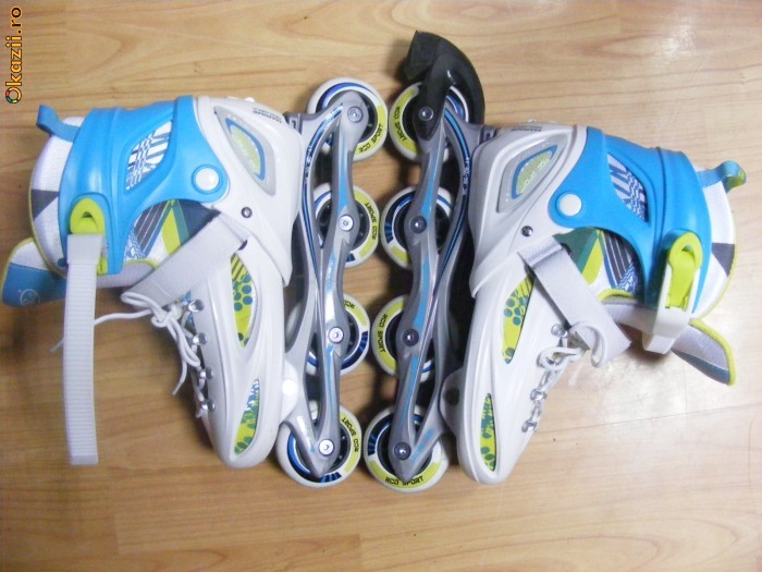PATINE CU ROLE,ROLE SPORT,MARIME  REGLABILA -38-41 foto mare