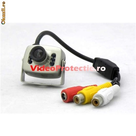 Camera supraveghere mini audio-video color foto mare