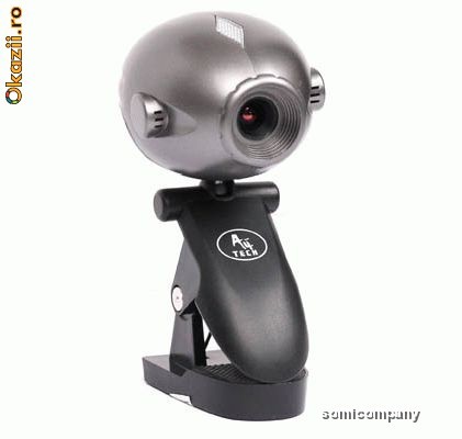 Camera WEB A4TECH PK-336E BLACK foto mare