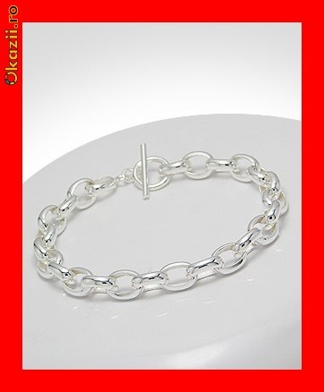 Bratara Argint Sterling Simpla Delicata Ultramoderna BAG-006 foto mare