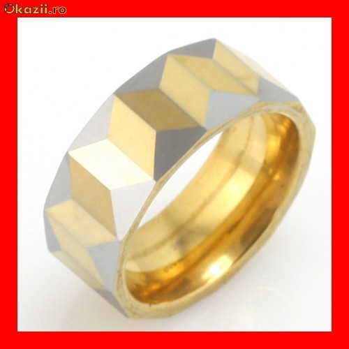 US-9 Inel / Verigheta Tungsten  TCR-032 Best Price ! foto mare