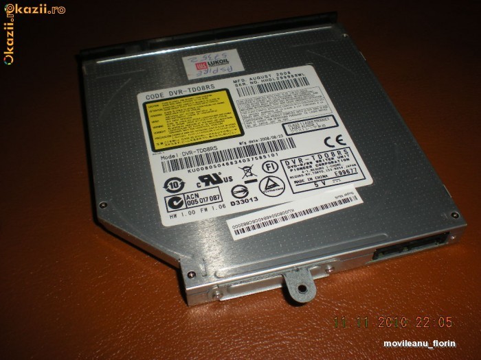 DVD-RW ptr orice model de laptop!!! (DELL, HP, TOSHIBA, FUJITSU SIEMENS, SONY VAIO, SAMSUNG, PACKARD BELL, LENOVO) foto mare