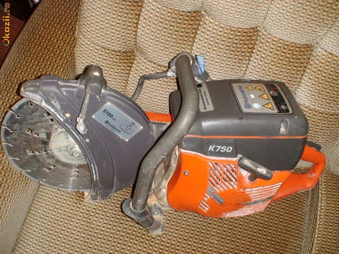 Drujba beton Husqvarna k750 foto mare