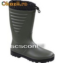 CIZME CAUCIUC PVC IMBLANITE (cizme vanatoare,vanatori) foto mare