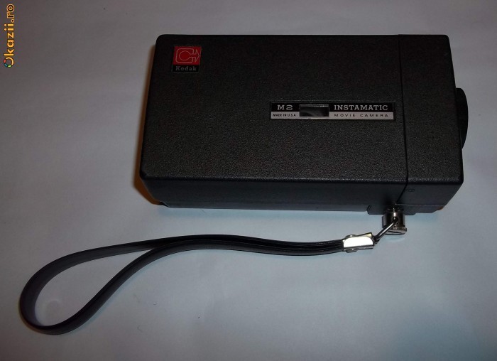 aparat de filmat Kodak Instamatic M2 (1965, vintage, 8mm film) foto mare
