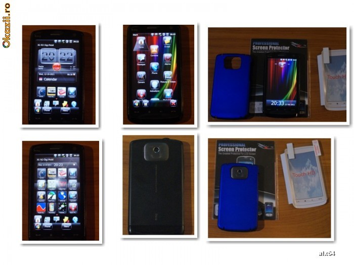 HTC HD STONE Dual Boot Windows 6.5 Android,REDUCERE ! nu iPhone nokia foto mare