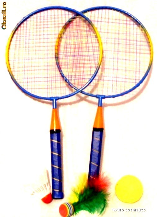 2 RACHETE BEDMINTON + ACCESORII OKazie D50 foto mare