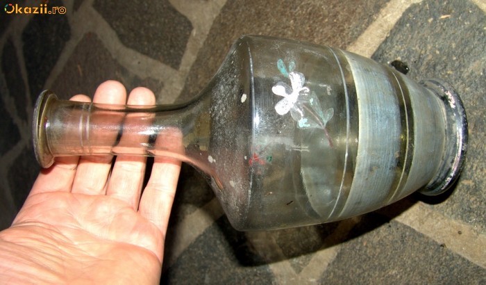 ATENTIE ASTEPT OFERTE! VIND STICLA DE TUICA  BIDERMAIER  PIESE  DE COLECTIE DE 0,5L FOARTE RARE  -SE VINDE LA PRET FINAL foto mare